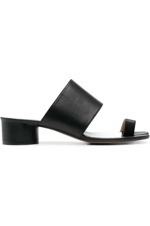 Maison Margiela Leather Heeled Mules