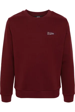 A.P.C. Sweatshirts, male, , L, Standard College Print Sweatshirt