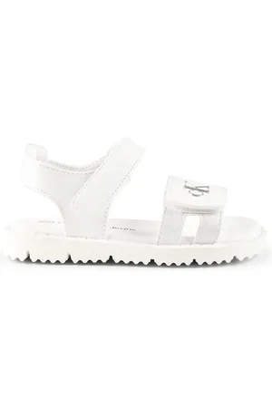 Calvin Klein Sandals, unisex, , 24 EU, Eco-Leather Sandals with Lurex Details
