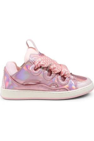 Lanvin Sneakers, unisex, , 36 EU, Iridescent Trainers with Multicolor Closure