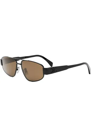 Céline Sunglasses, unisex, , 57 MM, Brown Lens Frame Sunglasses