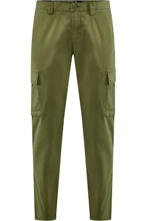 Bomboogie Slim-fit Trousers, male, , W31, Cargo Trousers in Gabardine