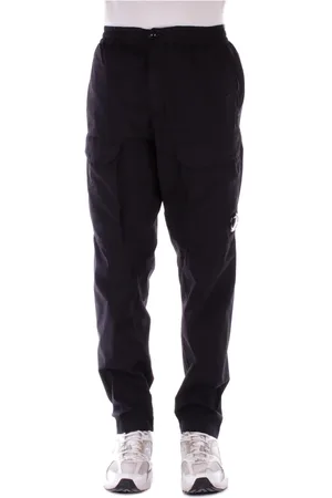 C.P. Company Straight Trousers, male, , M, Logo Front Skinny Trousers