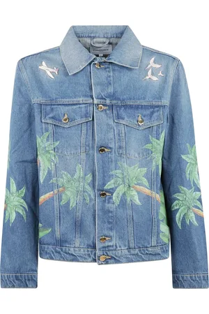 Casablanca Printed Denim Jacket