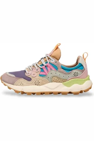 Flower Mountain Sneakers, female, , 7 UK, Yamano 3 Trainers with Floral Design