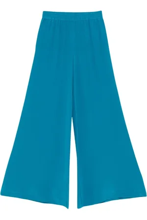 GIANLUCA CAPANNOLO Wide Trousers, female, , L, Elasticated Waist Palazzo Antonia Trousers