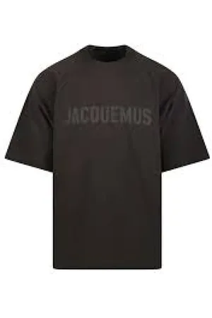 Jacquemus T-Shirts, male, , L, Casual Cotton T-Shirt