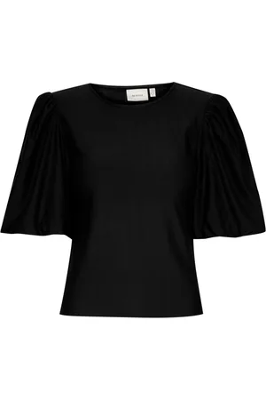 Gestuz Blouses, female, , XL, Balloon Blouse with Puff Sleeves