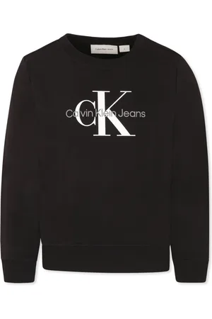 Calvin Klein Sweatshirts, unisex, , 4 Y, Round Neck Sweatshirt with Logo