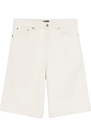 A.P.C. Denim Shorts, male, , L, Denim Zipper Closure Five-Pocket Design