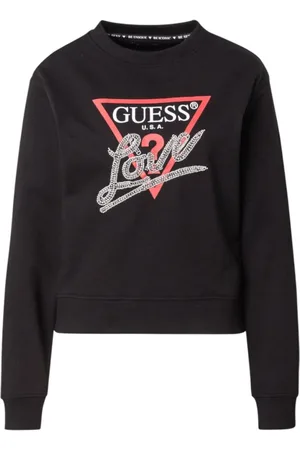 Guess Long Sleeve Love Triangle Jumper