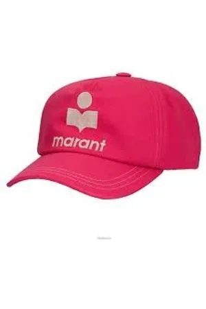Isabel Marant Caps, male, , ONE SIZE, Raspberry Cap for Tyronh