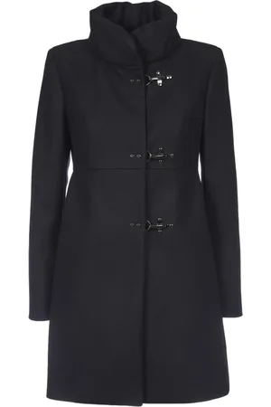 FAY Single-Breasted Coats, female, , L, Romantic Wool Coat