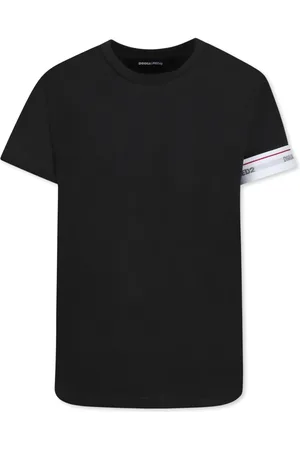 Dsquared2 T-Shirts, unisex, , 4 Y, Cotton Blend Short Sleeve T-Shirt