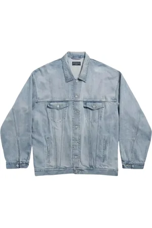 Balenciaga Denim Jackets, male, , XS, Oversized Denim Jacket