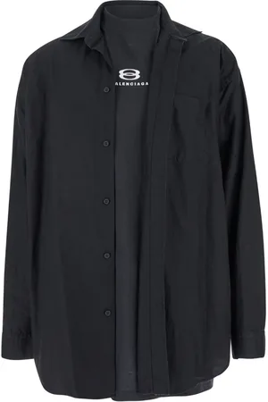 Balenciaga Casual Shirts, male, , S, Layered Unity Sports Icon Shirt