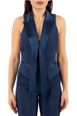 Elisabetta Franchi Vests, female, , XS, Chic Sleeveless Vest