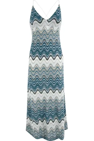 MC2 SAINT BARTH Maxi Dresses, female, , L, Crossed Strap Regular Fit Dress