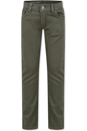 Diesel Trousers, unisex, , 16 Y, Cotton Gabardine Casual Trousers