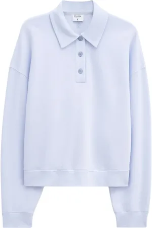 Filippa K Polo Shirts, female, , M, Polo Sweatshirt with Polokragen