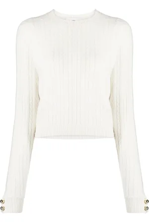 Chiara Ferragni Round-neck Knitwear, female, , L, Stylish Jumpers for a Chic Look