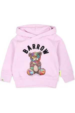 BARROW Bear Logo Hoodie Sweatshirt