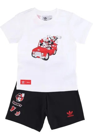 adidas Sets, male, , 3 M, Disney White Child Tee Set