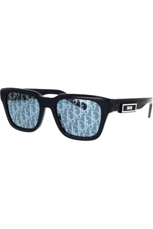Dior Urban rectangular sunglasses with blue lenses