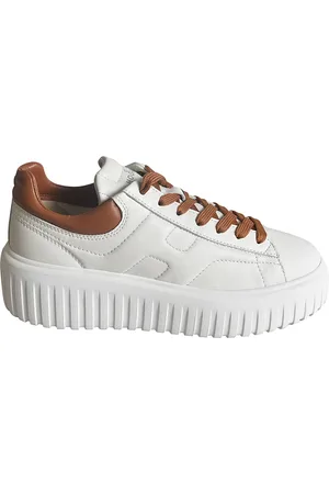 Hogan Sneakers, female, , 2 1/2 UK, Stripes Leather Trainers