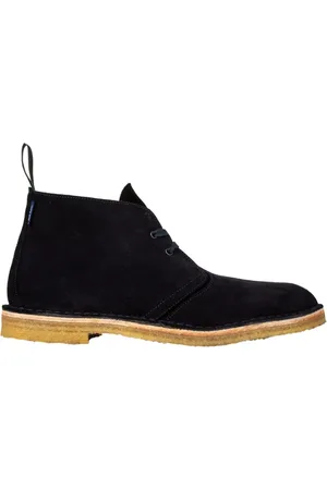 Paul Smith Lace-Up Desert Boots Dark Navy