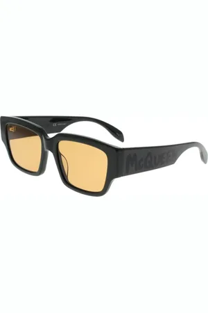 Alexander McQueen Rectangular Sunglasses McQueen Graffiti Collection