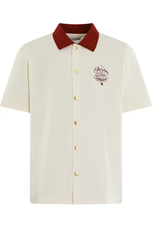 Drôle de Monsieur Short Sleeve Shirts, male, , M, Slogan Vignes Shirt