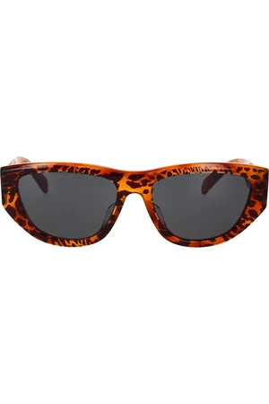 Céline Sunglasses, unisex, , 55 MM, Cat-eye Sunglasses with Leopard Print