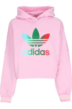 adidas Cropped Hoodie Lightweight Sweatshirt