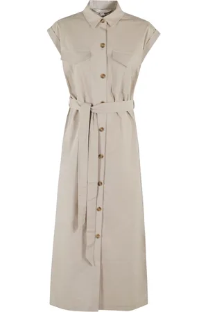 Barbour Birdie Maxi Linen Cotton Dress