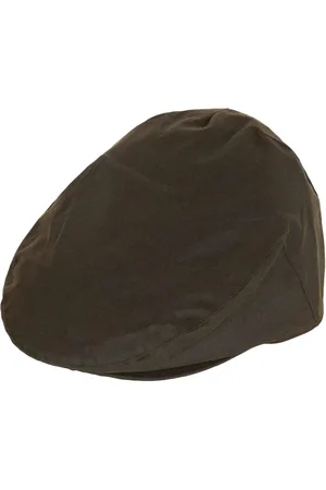 Barbour Hats, male, , L, Wax Cap in Olive Thornproof Wax