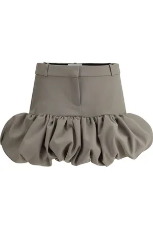 COPERNI Short Skirts, female, , S, Gathered Hem Miniskirt