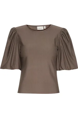Gestuz Blouses, female, , XS, Balloon Blouse Earth