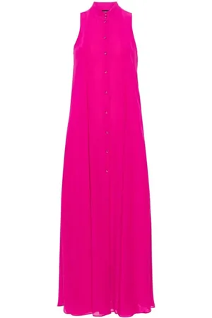 Emporio Armani Midi Dresses, female, , XS, Purple Elegant Midi Dress