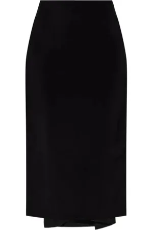 Jacquemus Midi Skirts, female, , S, Hourglass Skirt in Sand