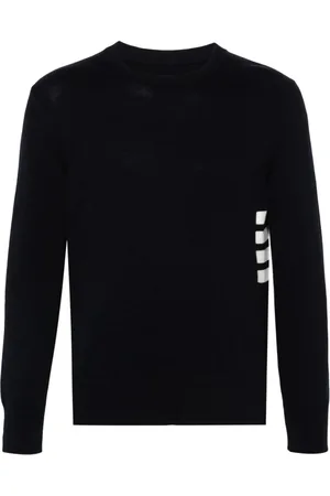 Thom Browne 4 BAR Jumper Navy Cotton
