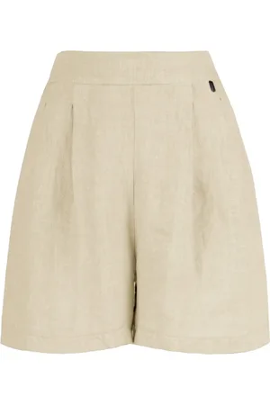 Bomboogie Linen Bermuda Shorts