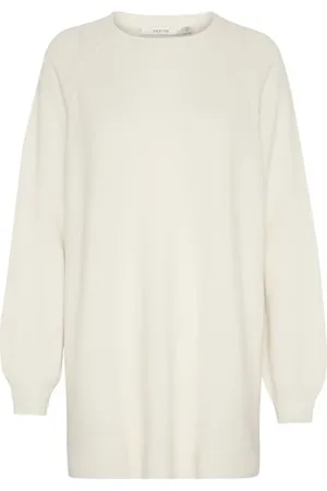 Gestuz Round-neck Knitwear, female, , S, Puff Sleeve Knit Jumper