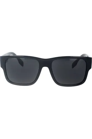 Burberry Sunglasses, unisex, , 57 MM, Square Sunglasses with Textured Arms