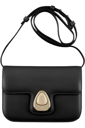 A.P.C. Cross Body Bags, male, , ONE SIZE, Luxury Handbag with Unique 80s-Inspired Closure