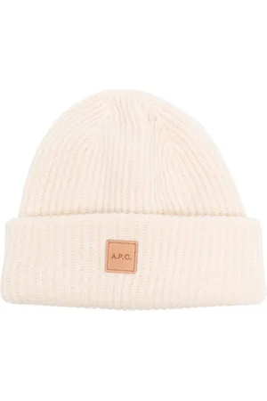 A.P.C. Beanies, female, , ONE SIZE, Michelle Logo Patch Beanie
