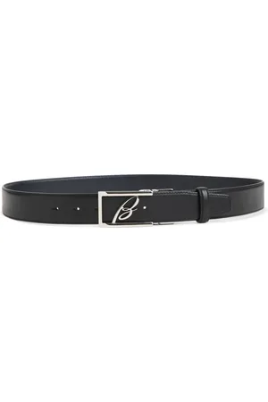 BRIONI Belts, male, , 90 CM, Midnight Blue Belt