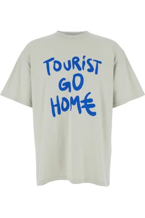 44 Label Group Tourist T-shirt with Front and Back Print