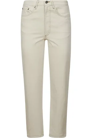 A.P.C. Contrast Stitched Denim Trousers