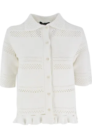 Fabiana Filippi Cardigans, female, , M, Knit Jersey Top